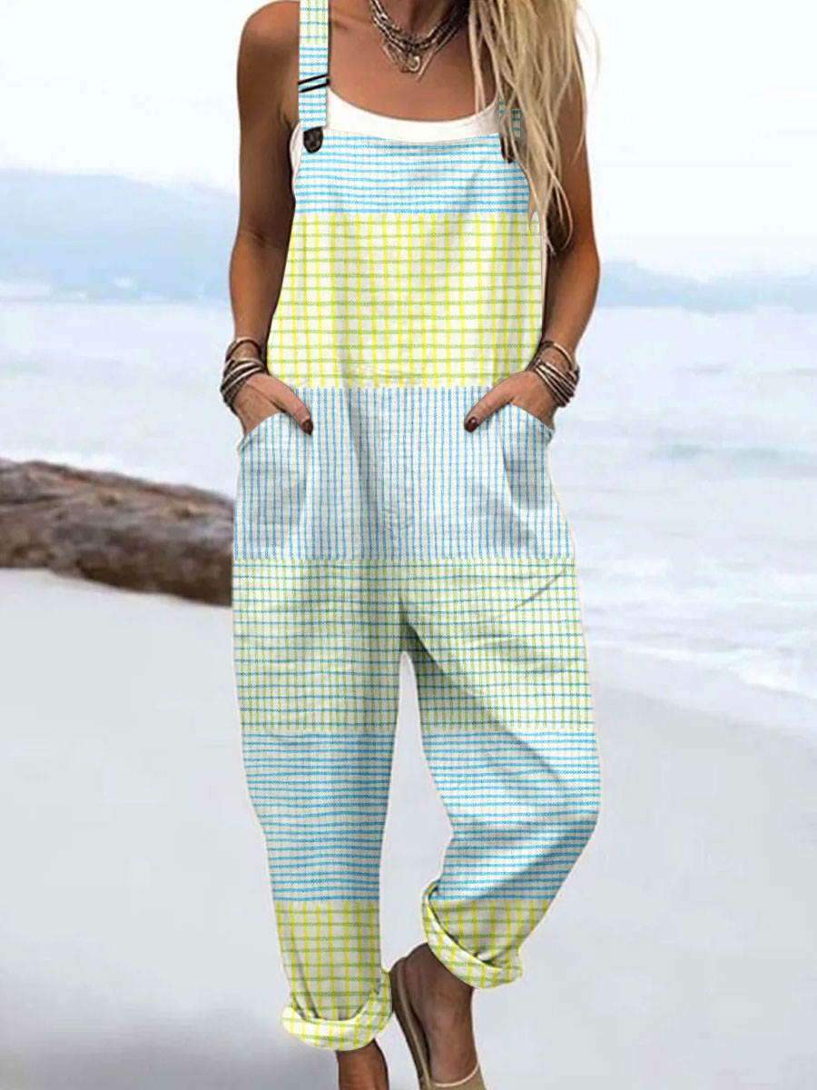 Mille | Pastel Picnic Jumpsuit