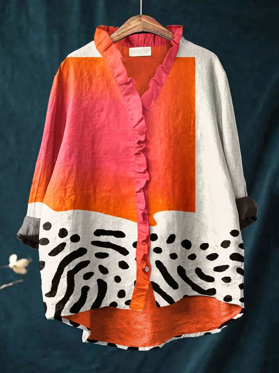 Melinda™ | Linen Blouse