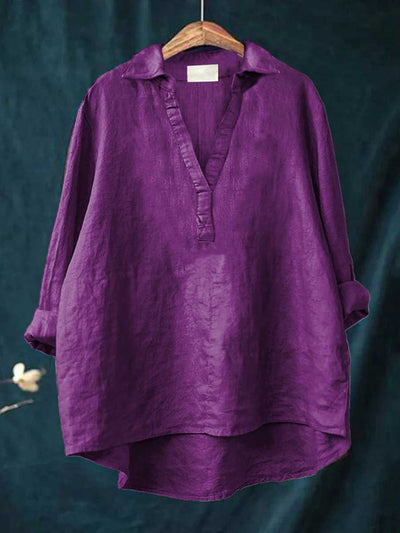 Andrea™ | Linen Blouse