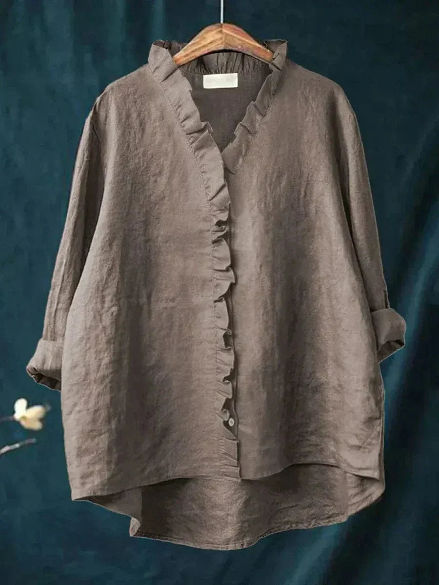 Eline™ | Linen Blouse