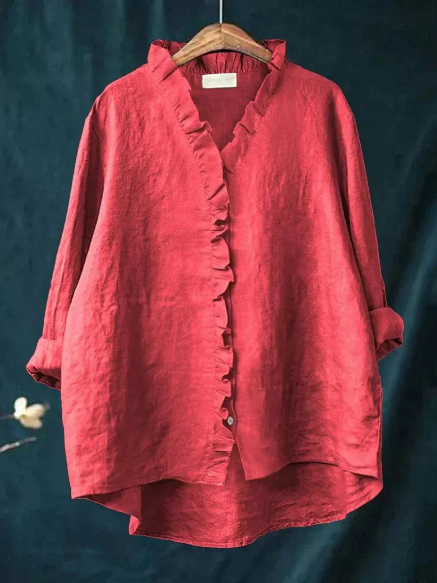 Eline™ | Linen Blouse