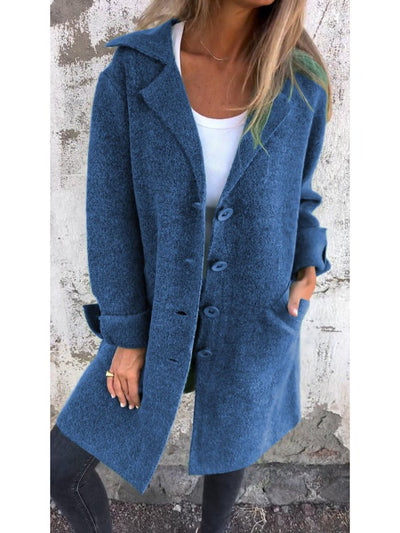 Léonie – Relaxed long autumn coat