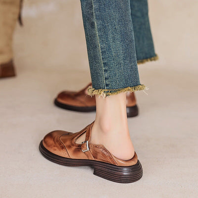 VERDA™ – Elegant Leather Mary Jane Shoes