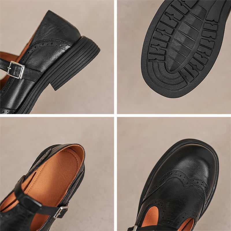 VERDA™ – Elegant Leather Mary Jane Shoes