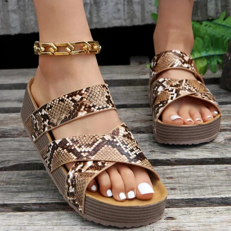 Lauren™ | Orthopedic Leather Sandals