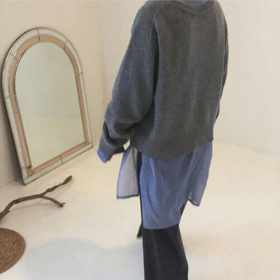 Asymmetrical Button Cardigan | Casual Fit